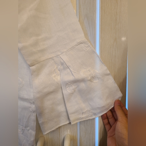 LUISA PERLA - White Dress Medium - Picture 2 of 3